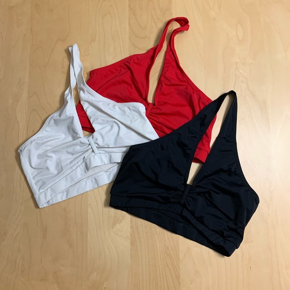 2/$20 Adult Balera Dance V-neck Bra Tops. - Picture 1 of 8